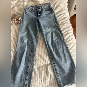 Garage Light Wash Straight Leg Women's Jeans